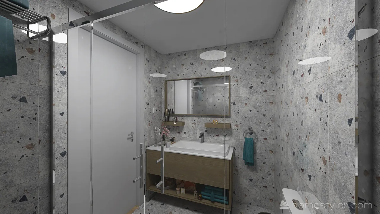 MasterBathroom 3d design renderings