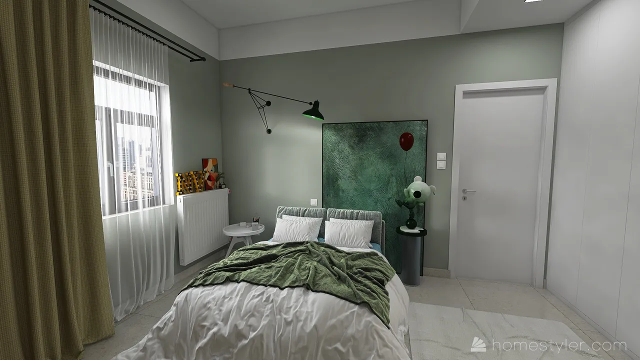 MasterBedroom 3d design renderings