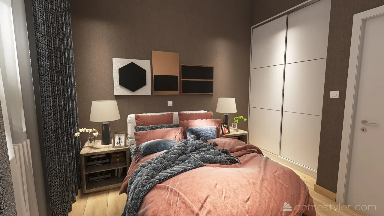 MasterBedroom 3d design renderings