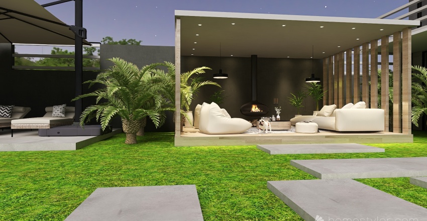Modern Family Home 3d design renderings