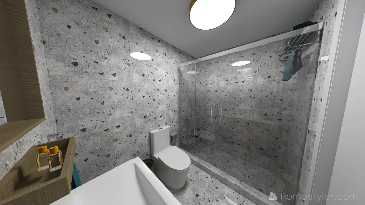 MasterBathroom 3d design renderings