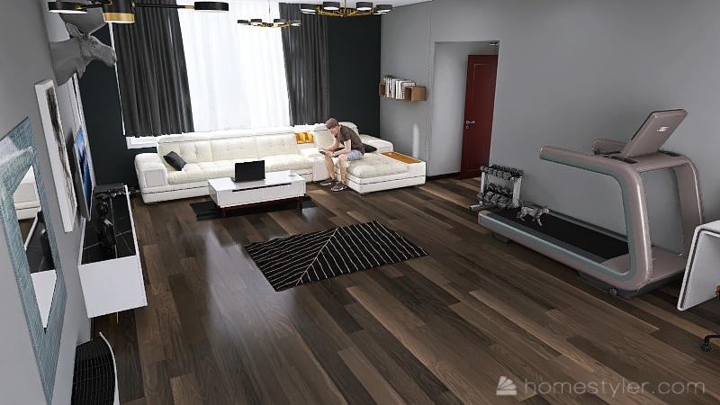 U2A1 welcome to my home Mcgrath, Ryan Interior Design Render