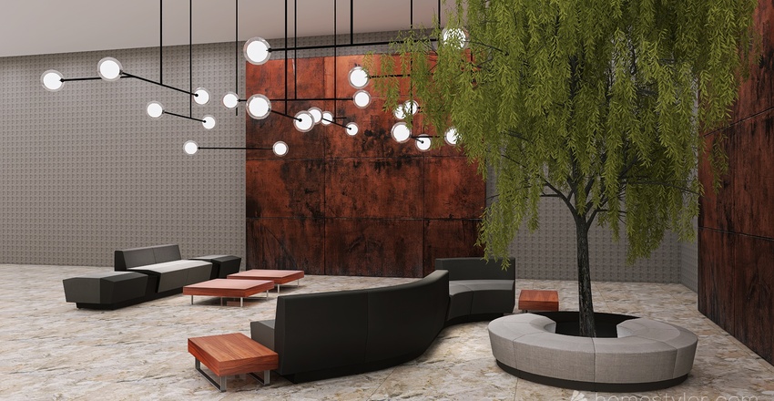Winnie's Boutique Interior Design Render