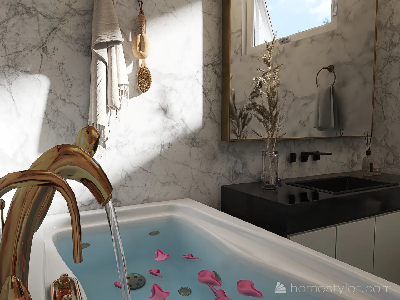 Bathroom 3d design renderings