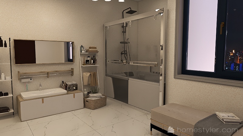 Little apartment 3d design renderings