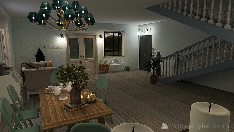 U2A2 My Bedroom - Bartley, Nora 3d design renderings