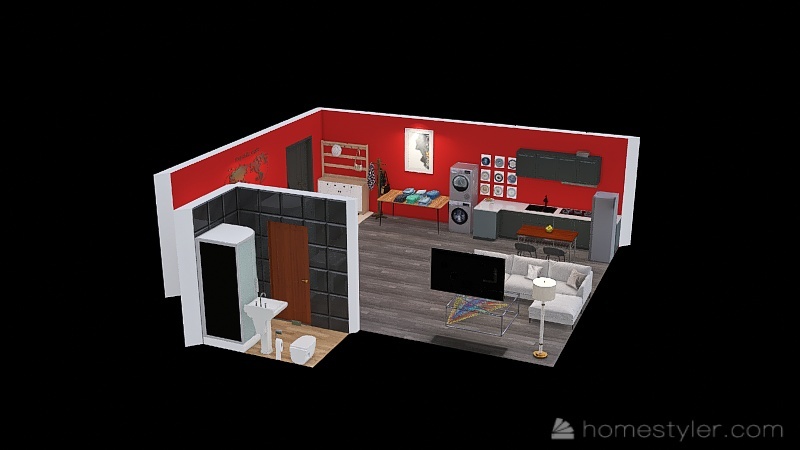 U2A3 My Kitchen Guajardo, Abby 3d design renderings