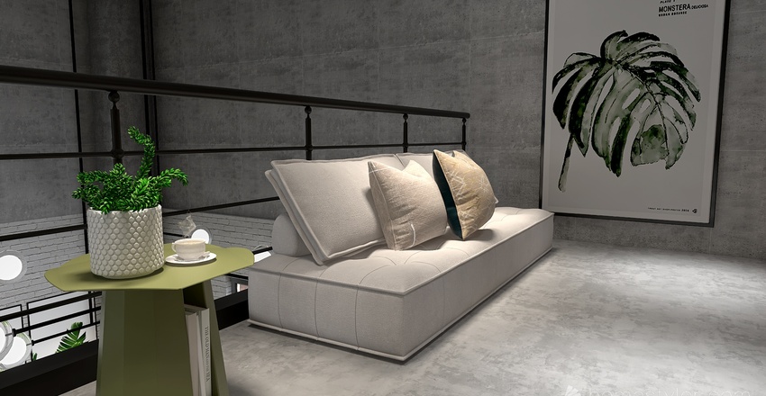 Eco friendly design studio Interior Design Render