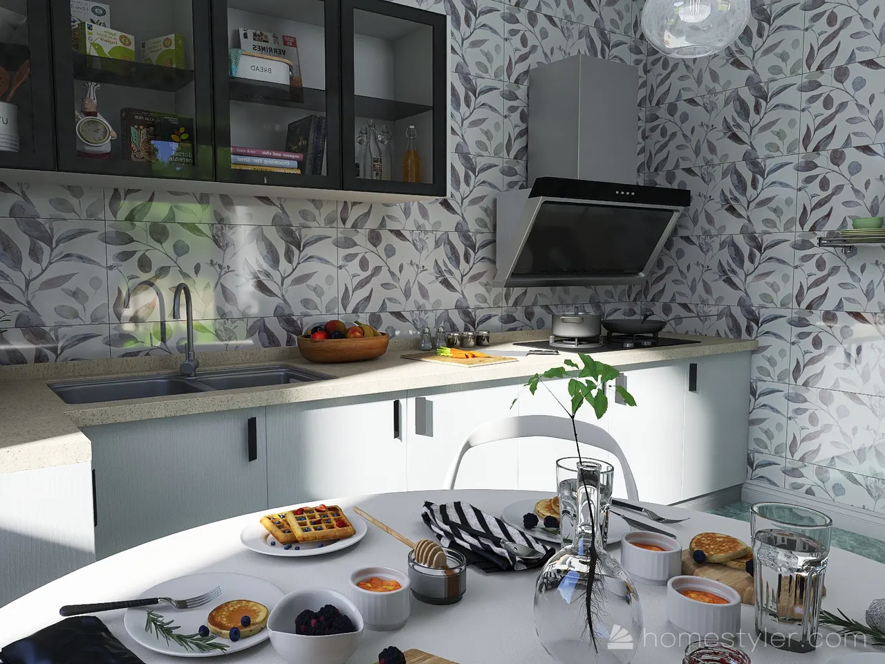 Kitchen 3d design renderings