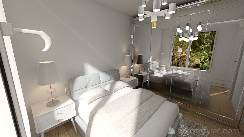 Habitación 3d design renderings