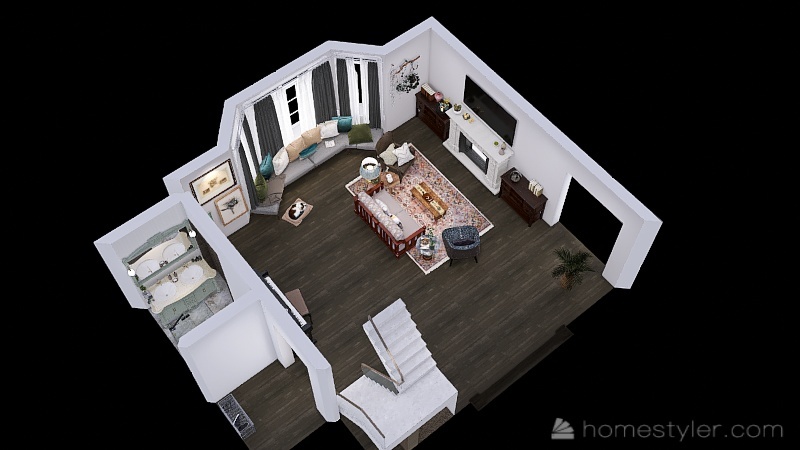 U2A1 welcome to my home, Lalonde, Neva 3d design renderings