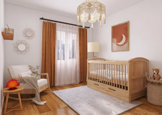 BABY ROOM 3 Design Rendering