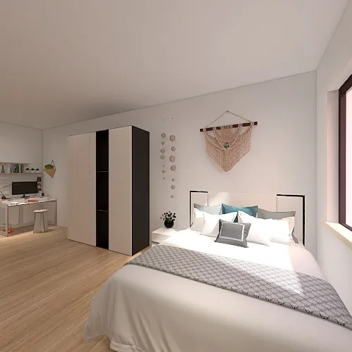 third bedroom 3d design renderings