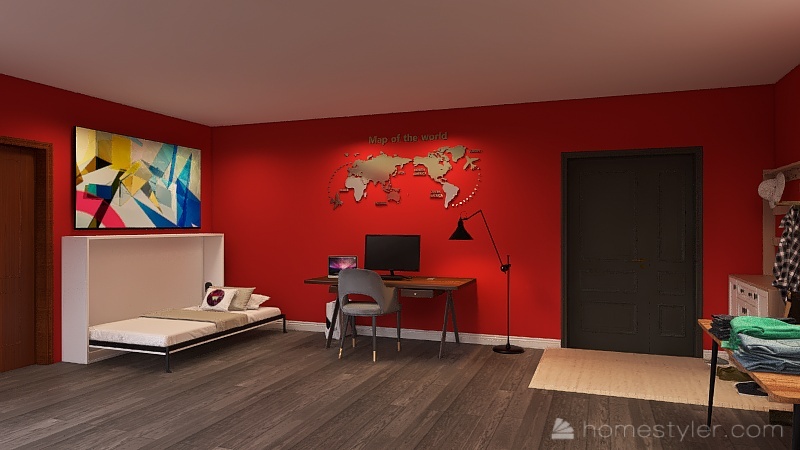 U2A1 Welcome to my home, Guajardo, Abby 3d design renderings