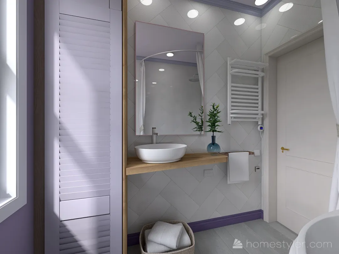 ванная 1 3d design renderings