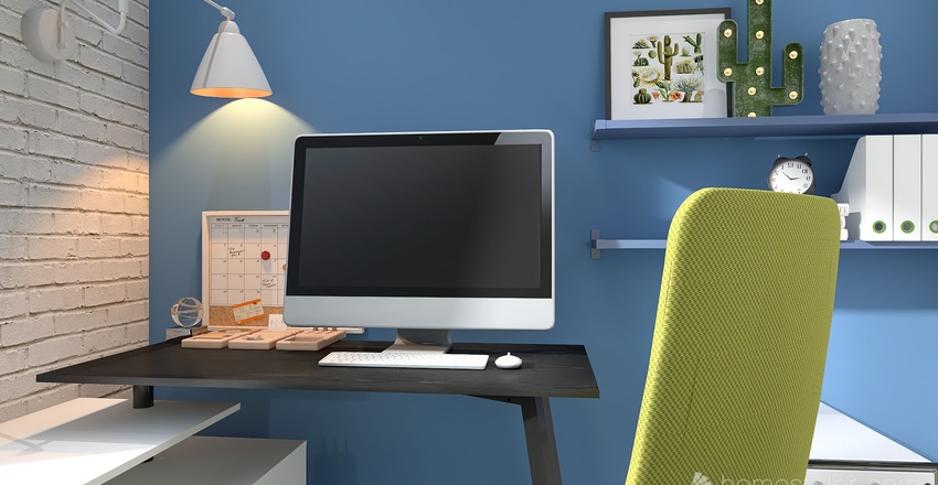 Eco friendly design studio Interior Design Render