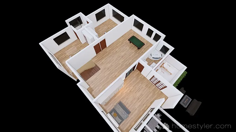 Casa FBR 3d design renderings