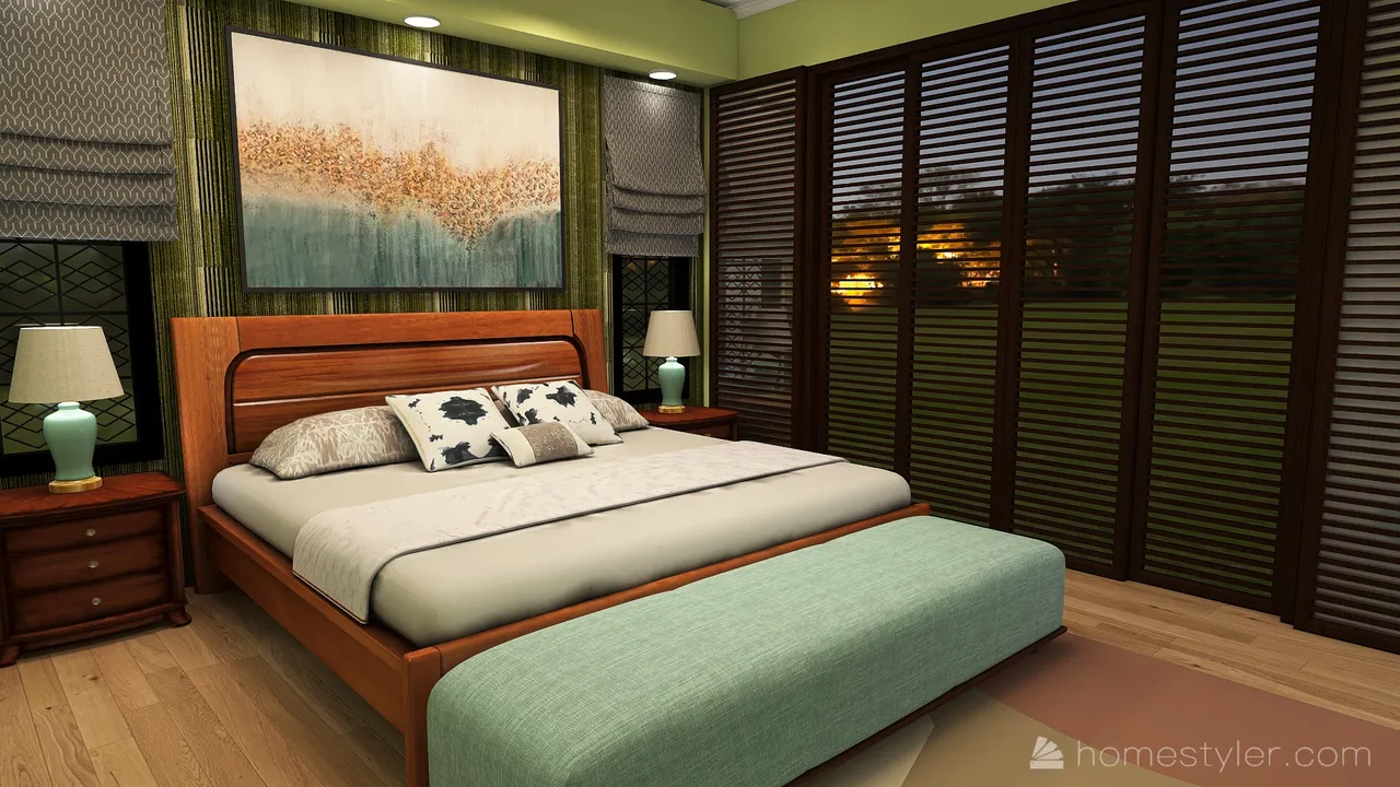 MasterBedroom 3d design renderings