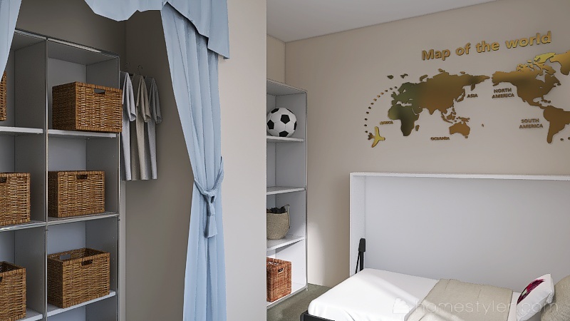 U2A2 My Bedroom, Guajardo, Abby 3d design renderings