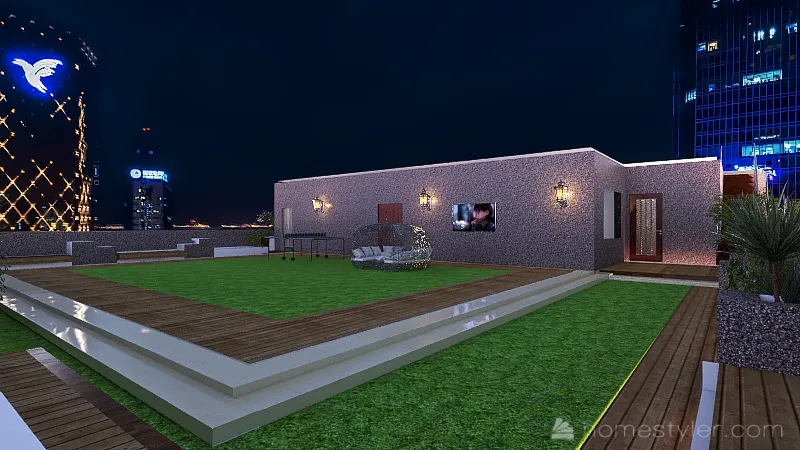 elshorouk roof 3 3d design renderings