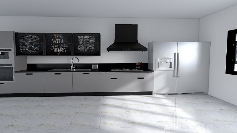 U2A3 welcome to my kitchen Maksymyshyn, Blake 3d design renderings