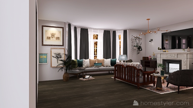 U2A1 welcome to my home, Lalonde, Neva 3d design renderings