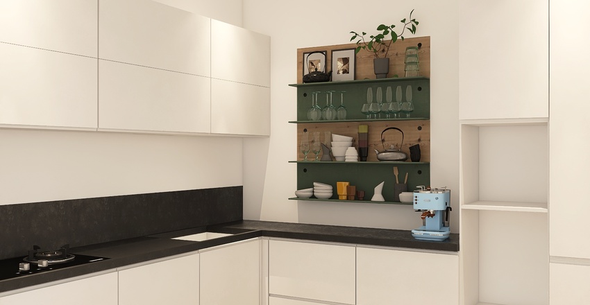 Small Apartment Interior Design Render