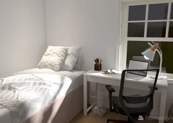 NC Bedroom Design Rendering