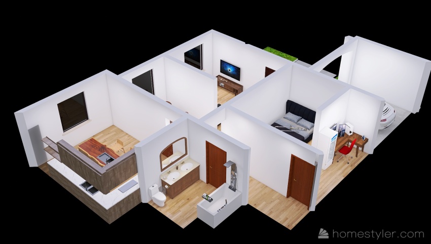 Casual Home 3d design picture 132.48