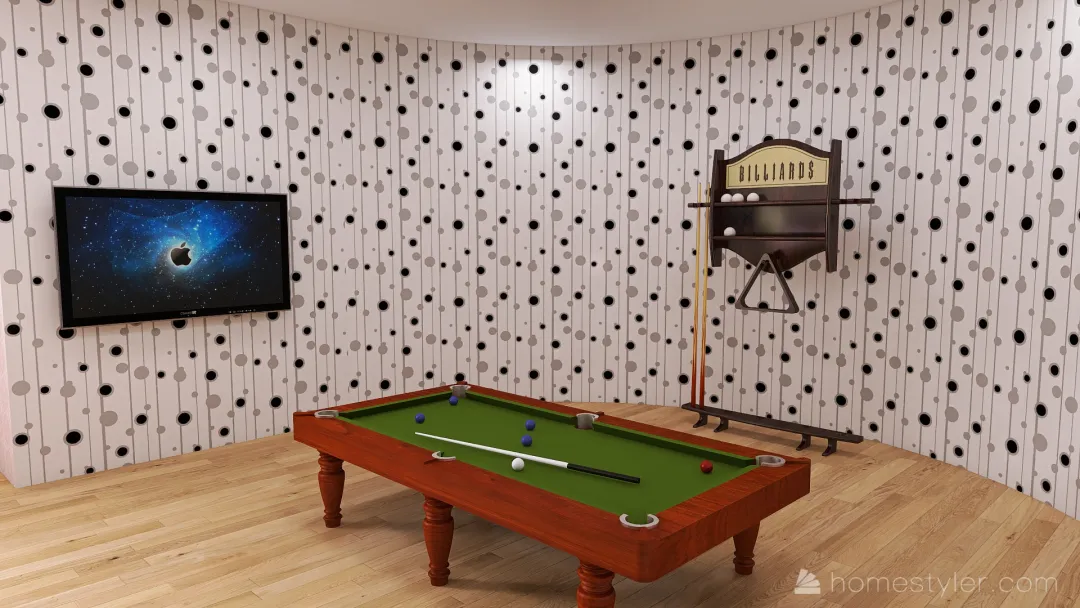 U2A4 Entertainment Bonus Room Jordan, W 3d design renderings