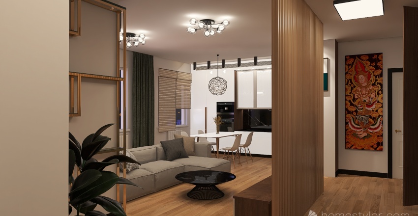 DAMBAEV'S HOME #2 3d design renderings