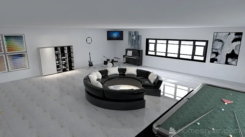 U2A4 Entertainment Bonus Room Maksymyshyn, Blake 3d design renderings