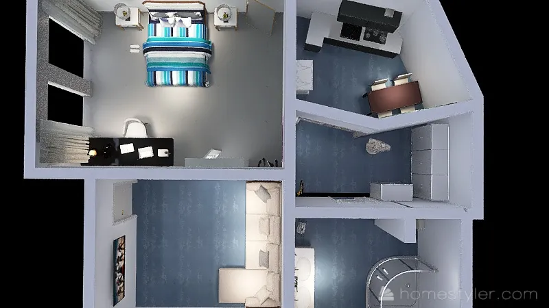 Ayesha Khalid's- Room Homestyler 3d design renderings