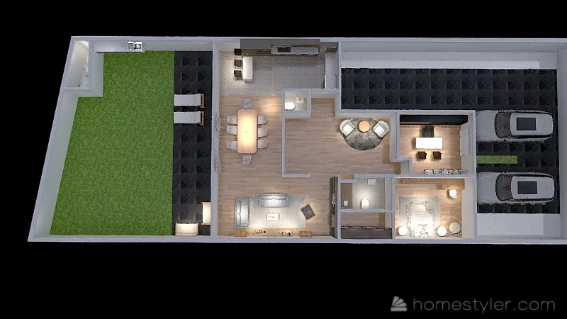 Primer piso 3d design renderings
