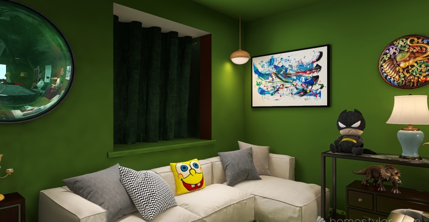 U2A4 Entertainment Bonus Room Cassibo, Connor 3d design renderings