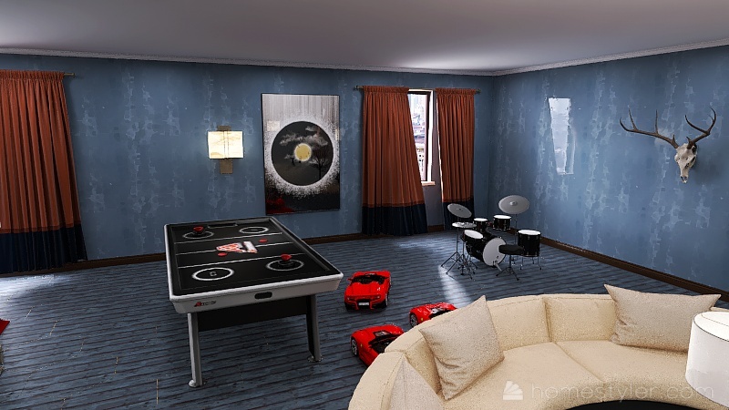 Copy of U2A4 entertainment bonus room Metler, Devon 3d design renderings