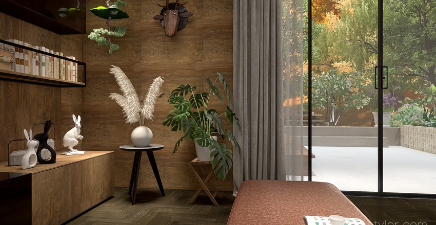 Lounge 3d design renderings