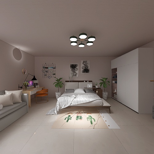 MODERN ROOM 3d design renderings
