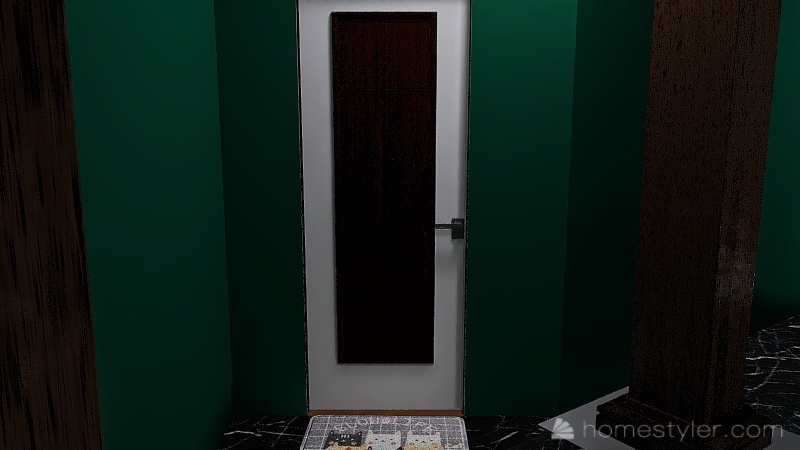 Hogwarts Dorm Room 3d design renderings