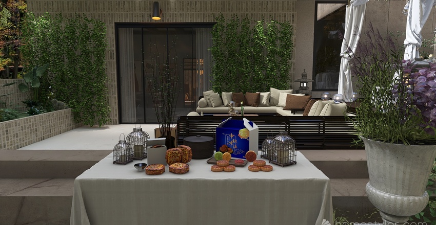 Country lodge 3d design renderings