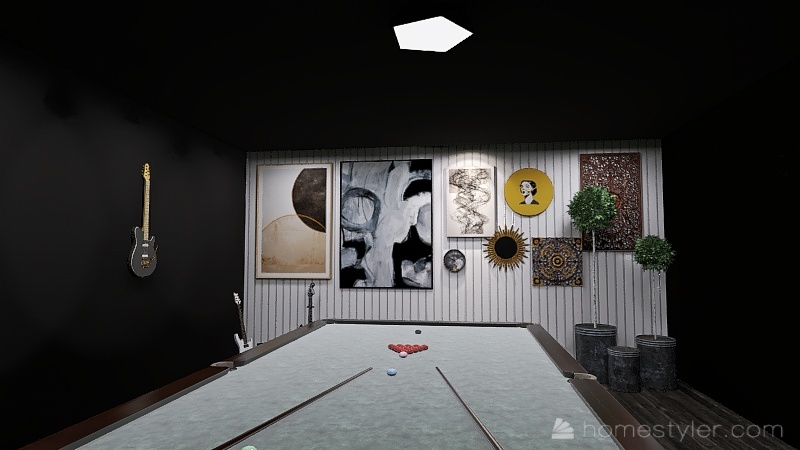 U2A4 Entertainment Bonus Room Lalonde, Neva 3d design renderings