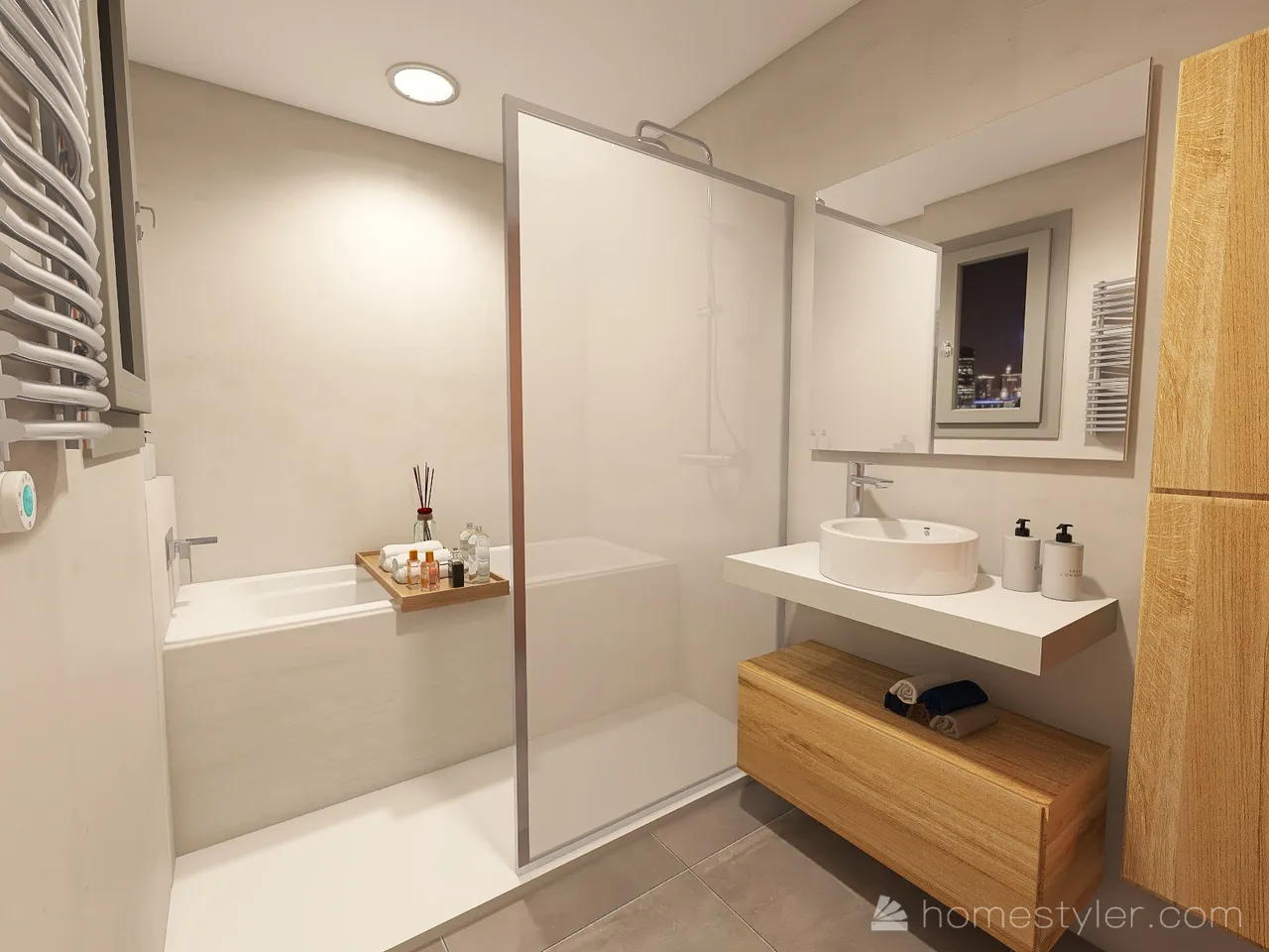 SAHILY BAÑO 3d design renderings