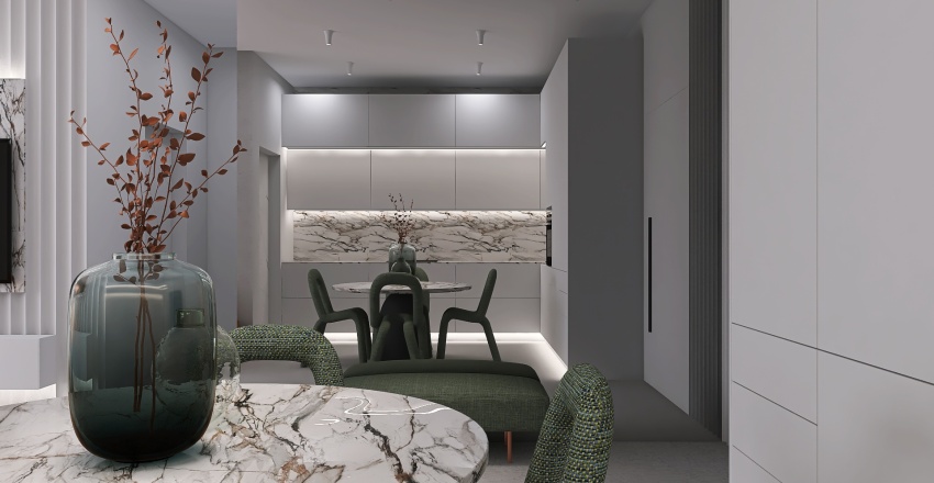 THE A APARTMENT 3d design renderings