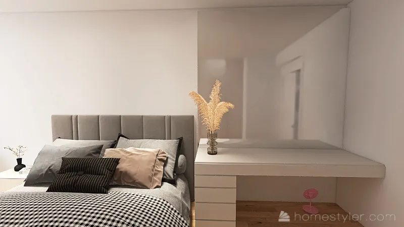Nature Inspired Condo- Apartamento duplex 3 quartos 3d design renderings