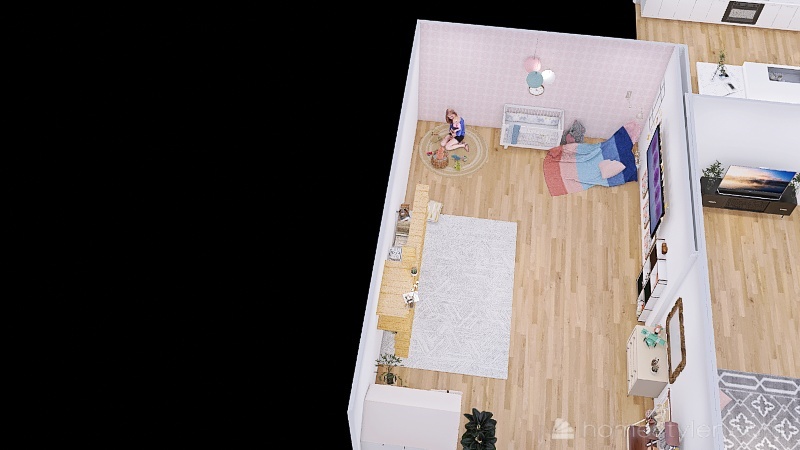U2A5 Second Bonus Room Butera, Emma Interior Design Render