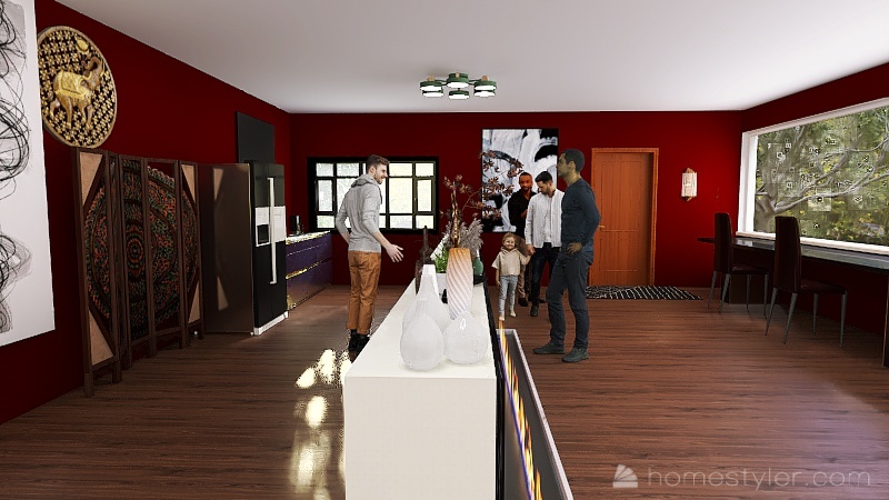 2A6 Coffee House Havryshkiv Mark 3d design renderings