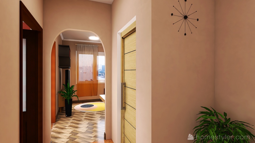 1-Bedroom Condo Model UNIT 3d design renderings