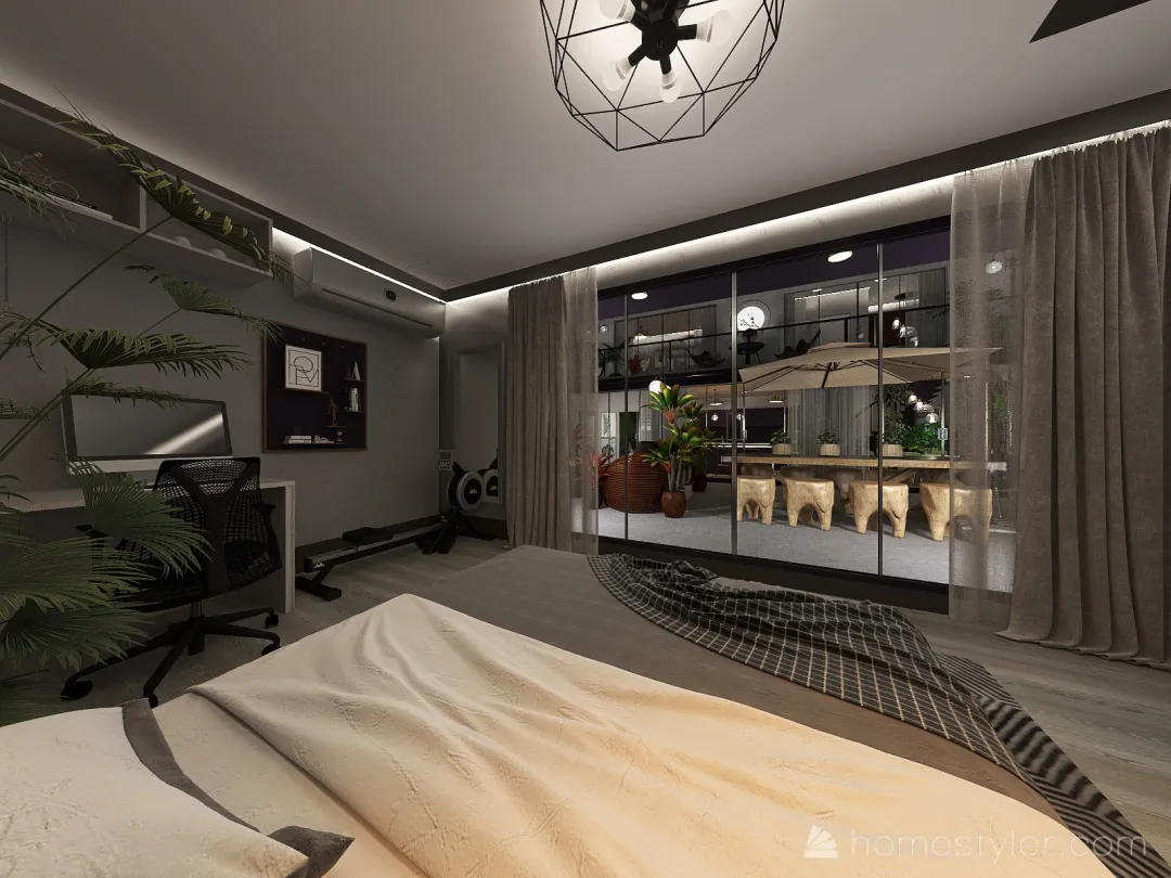 350sqm Life at the Courtyard 3d design renderings
