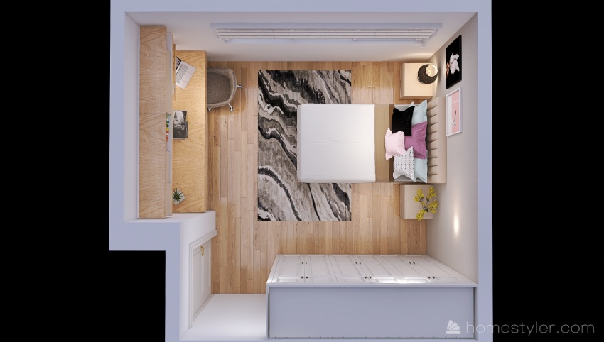 Dormitorio Home Office op. 1 3d design picture 13.61