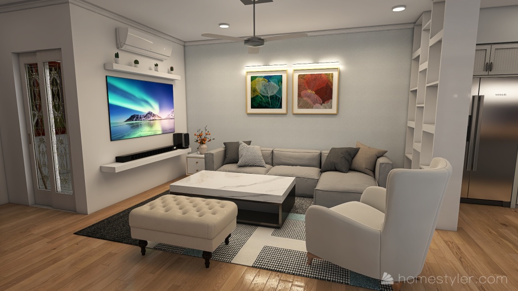 SGB House wit Pool update 3d design renderings